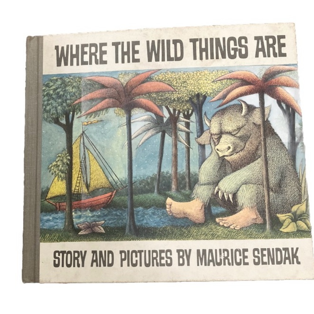 Where the Wild Things Are by Maurice Sendak (HC) 25th Anniversary Edition 1963